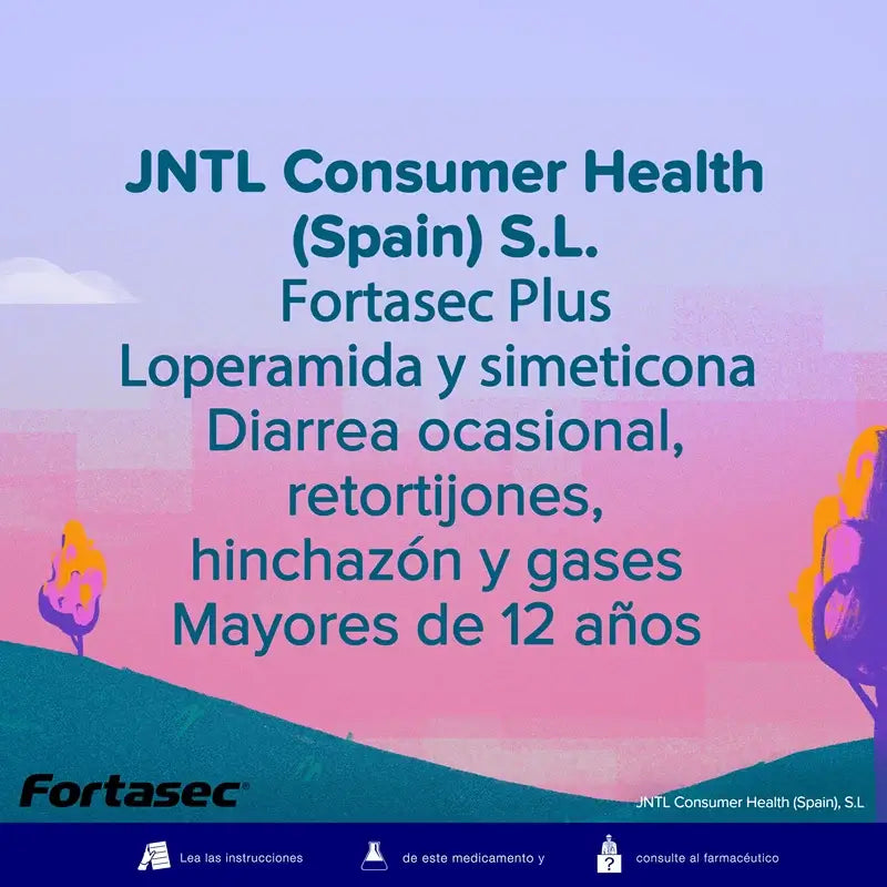 Fortasec Plus 2/125 mg 12 comprimidos