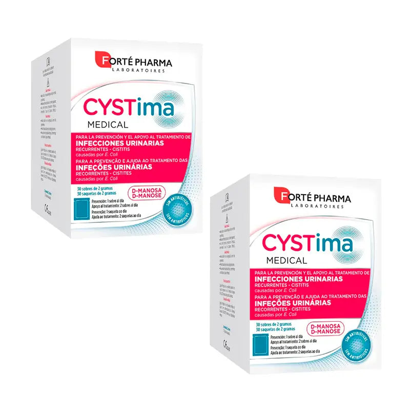 Forté Pharma Duplo Cystima Medical , 2 x 30 saquetas