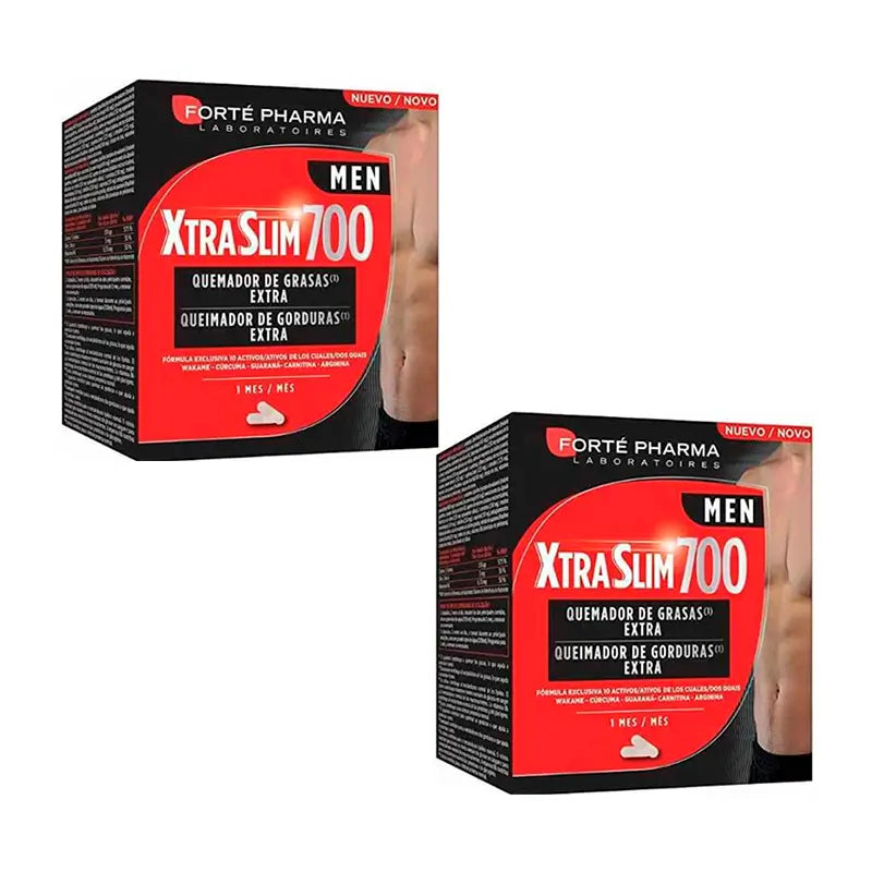 Forté Pharma Duplo Men's Xtraslim 700, 2 x 120 cápsulas
