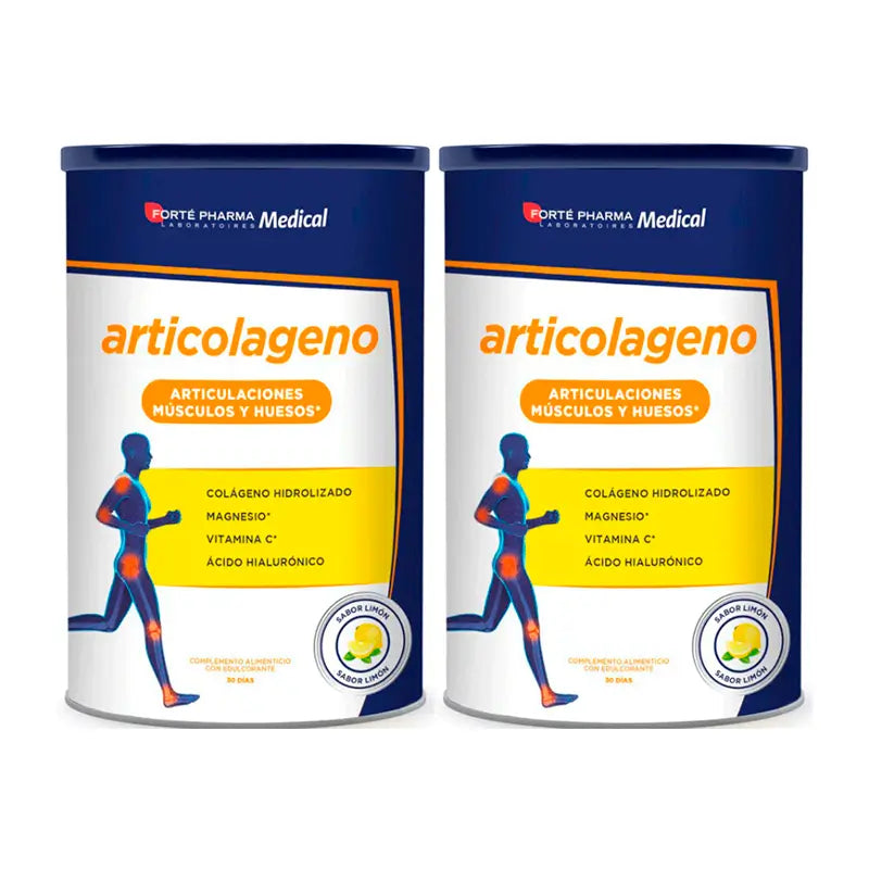 Forté Pharma Duplo Medical Articolageno Sabor a Limão, 2 x 349,5gr