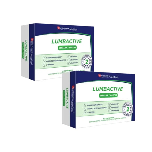 Forté Pharma Duplo Medical Lumbactive Back, 2 x 20 comprimidos
