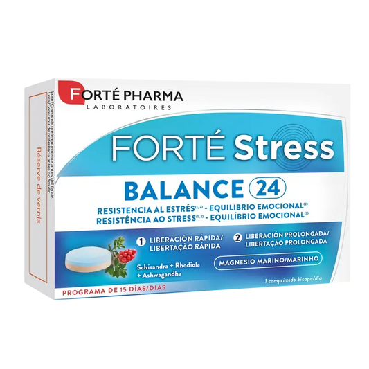 Forté Pharma Forté Stress Balance 24, 15 comprimidos