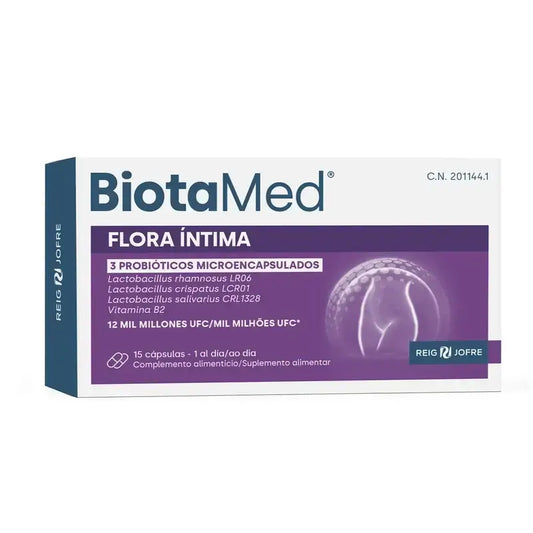 Biotamed Flora Intima, 15 Cápsulas