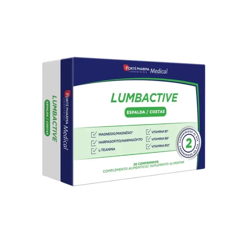 Forté Pharma Medical Lumbactive Back, 20 comprimidos