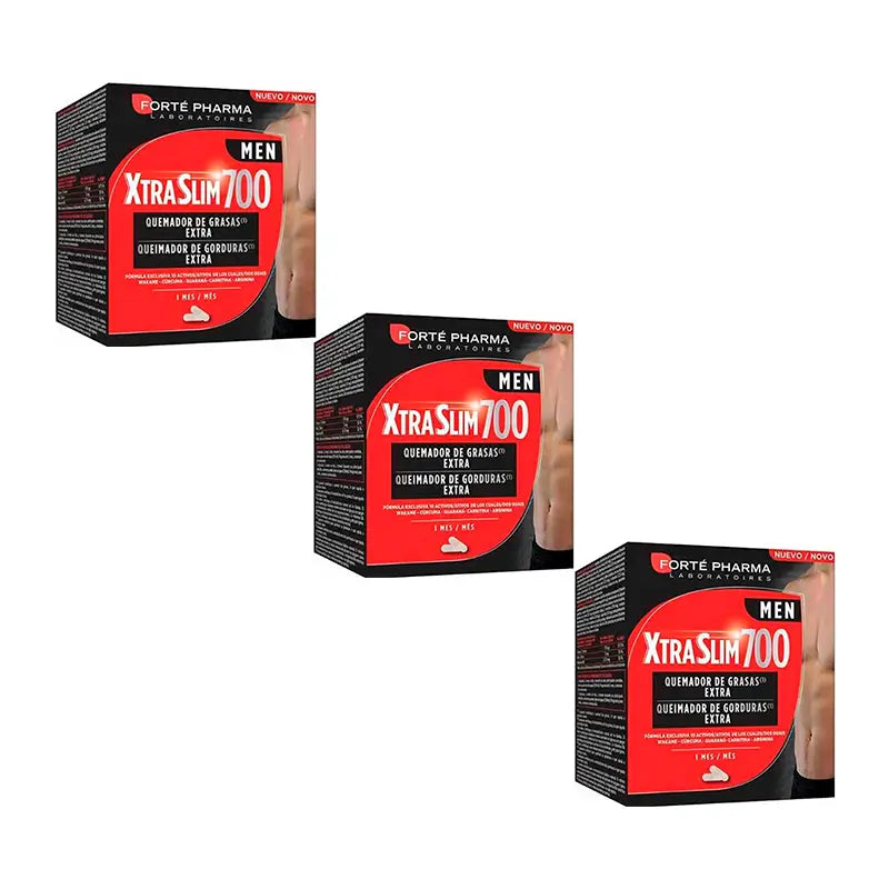 Forté Pharma Triplo Men's Xtraslim 700, 3 x 120 cápsulas