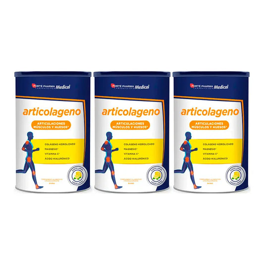 Forté Pharma Triplo Medical Articolageno Sabor a Limão, 3 x 349,5gr