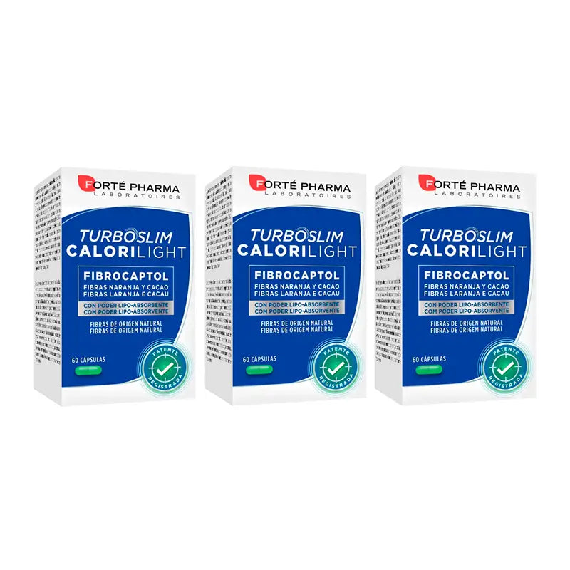 Forté Pharma Triplo Turboslim Calorilight, 3 x 60 cápsulas