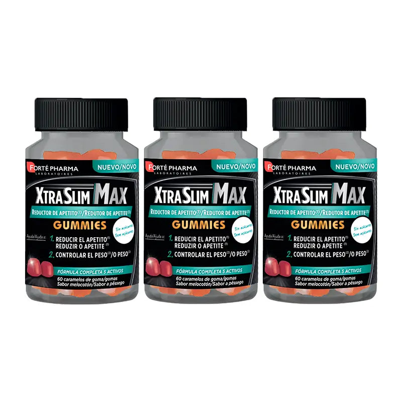 Forté Pharma Triplo Xtraslim Max Reducer Pastilha elástica 3 x 60 rebuçados