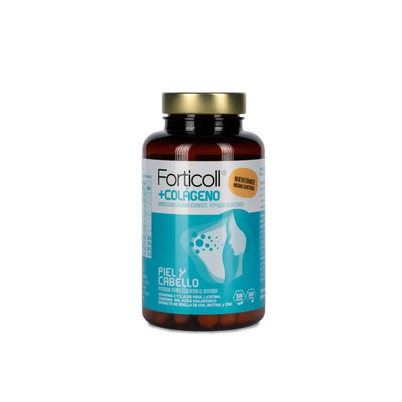 Forticoll BioActive Colágeno Pele e Cabelo 120 comprimidos