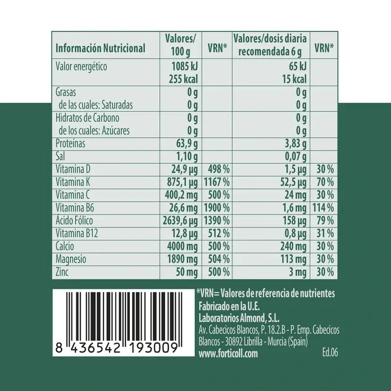 Forticoll Collagen BioActive Sport 180 comprimidos