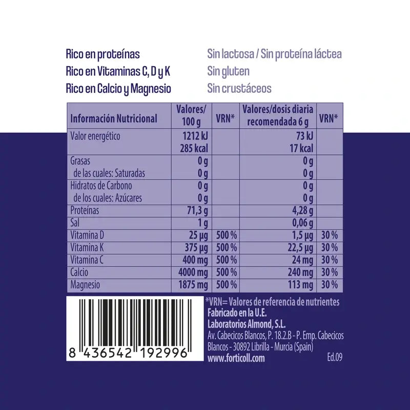 Forticoll Marine Collagen 180 comprimidos