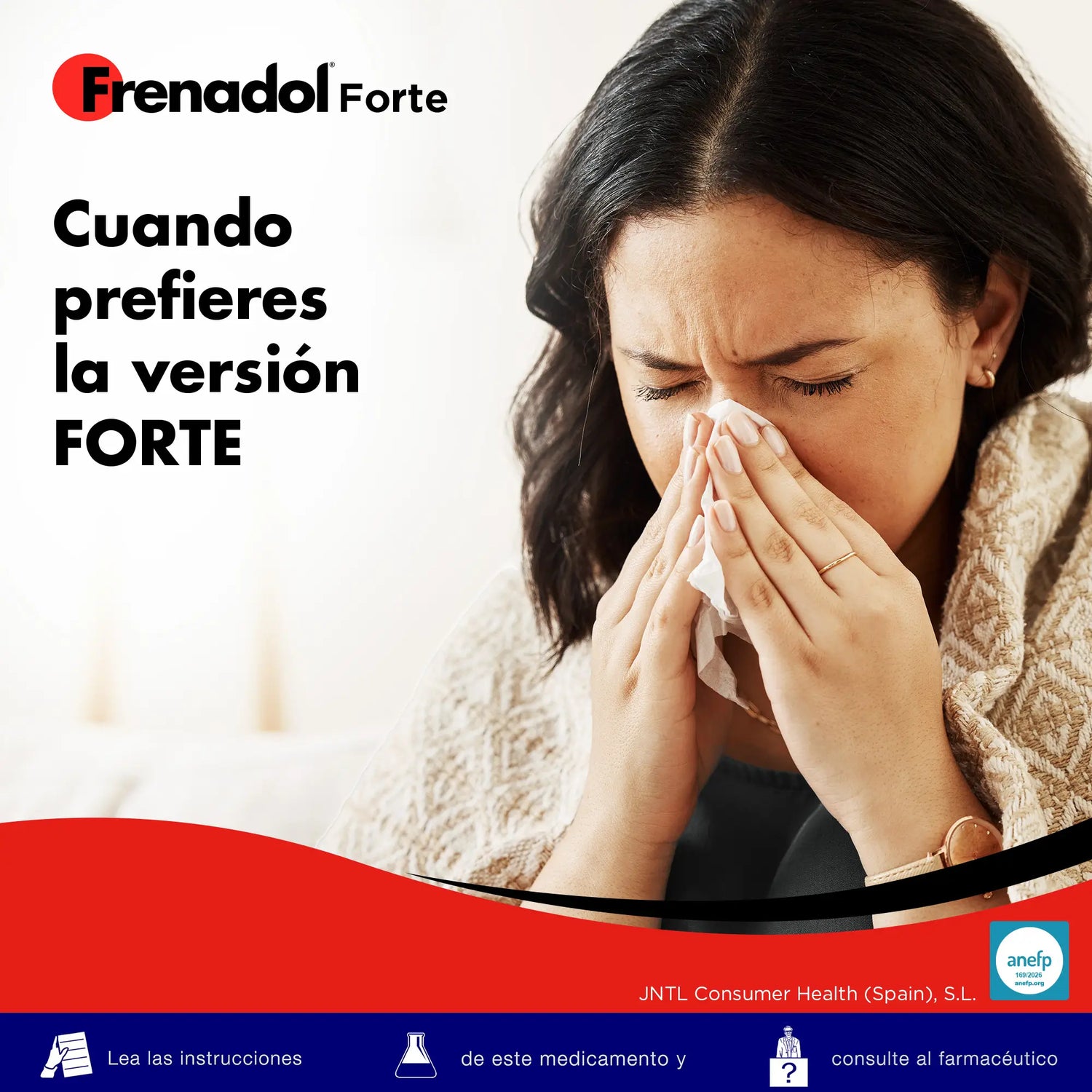 FRENADOL® Forte Anti-gripe, Via oral, 10 saquetas
