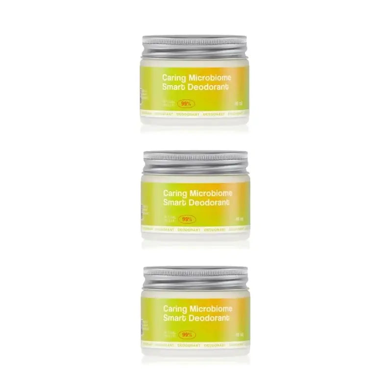 Desodorizante Natural Microbioma Freshly Caring, 3x40ml