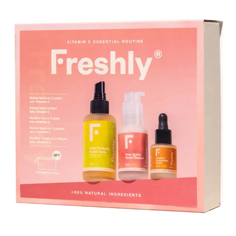 Caixa de Rotina Essencial Freshly Vitamin C