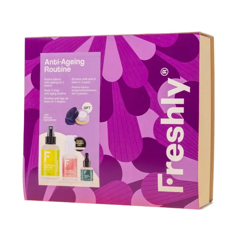 Freshly Cosmetics Anti-Ageing Routine Chest Purple (baú de rotina anti-envelhecimento)