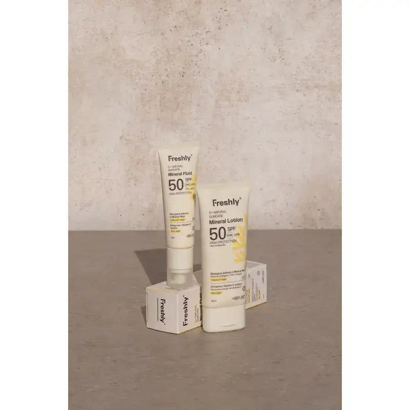 Freshly Pack Proteção total D 100 Ml + Natural Suncare 50 Ml