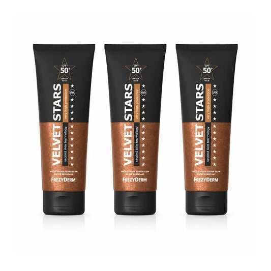Frezyderm Velvet Stars Spf 50+ Embalagem 3 x 175 Ml