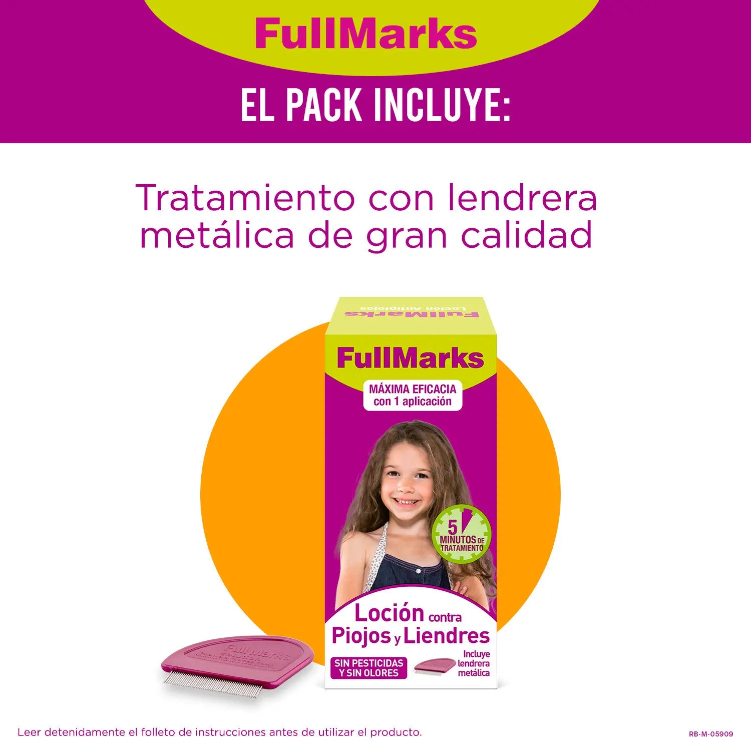 FullMarks Solução Pediculicida 100 ml