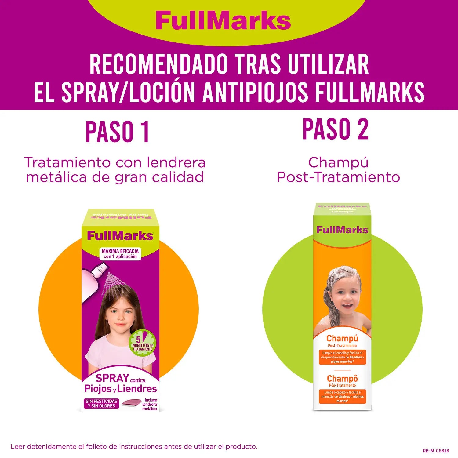 Fullmarks Champô Pós-tratamento 150 ml