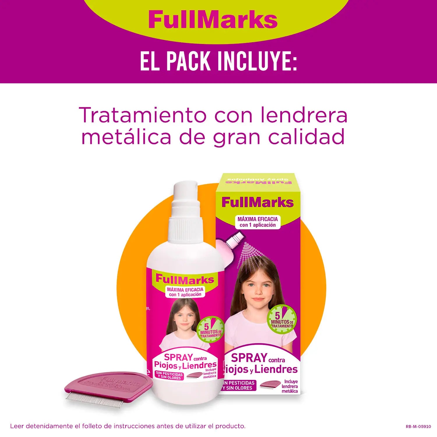 Fullmarks Spray Anti-piolhos 150 ml