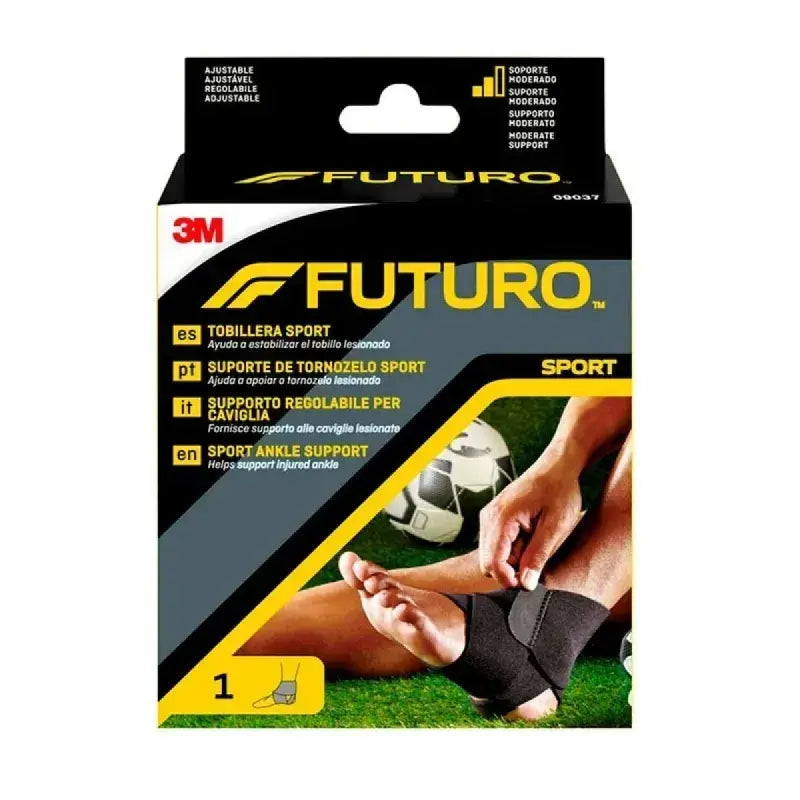 Futuro™ Premium Compression Ankle Brace L/Xl (22,8 - 25,4 Cm), 1 unid.