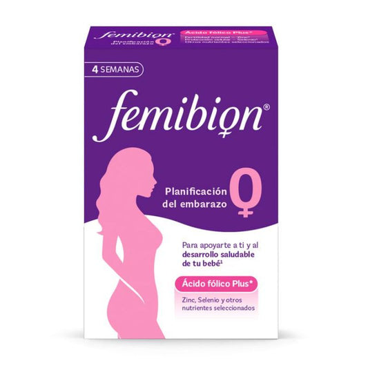Femibion 0 Planeamento da Gravidez, Ácido Fólico Plus², 28 comprimidos
