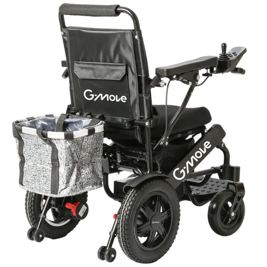 g-move a2 pro, cadeira de rodas elétrica dobrável, alumínio