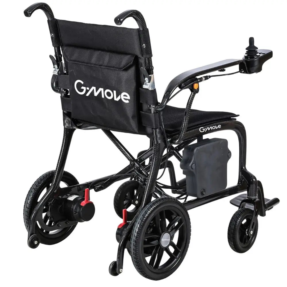 g-move c1, cadeira de rodas elétrica dobrável, f carbono