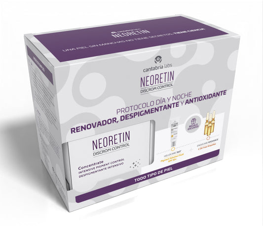 Neoretin Pack Discrom Concentrado + Heliocare 360º Endocare Radiance Amostras