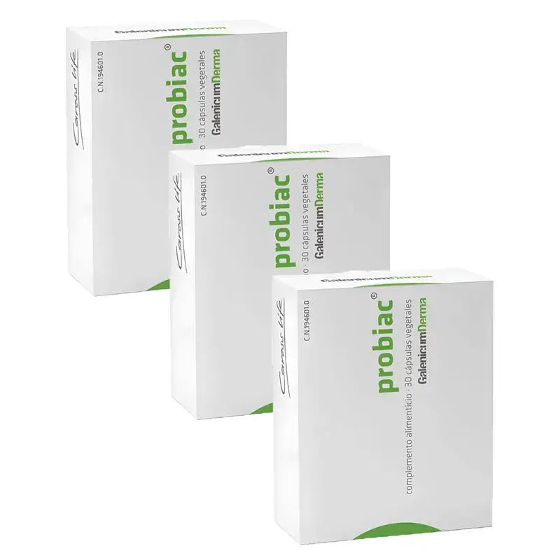 Galenicum Pack Probiac Acne, 3 x 30 cápsulas