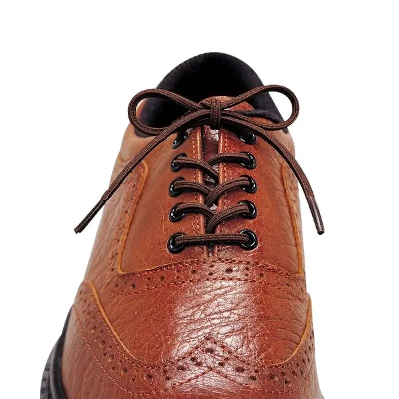 Atacadores Elásticos Garcia 1880, Castanho (3 Pares)