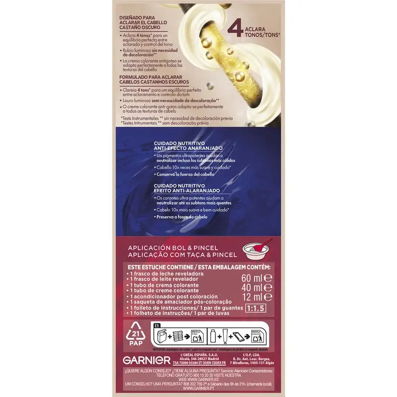 Garnier Color Sensation Mkit Sa2 Para Cast Osc