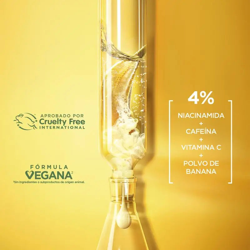 Garnier Skin Active Garnier Brightening Eye Cream com Vitamina C + Niacinamida + Cafeína + Banana em Pó