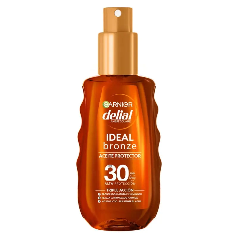 Garnier Delial Óleo Bronzeador Protetor Spf 30 , 150 ml