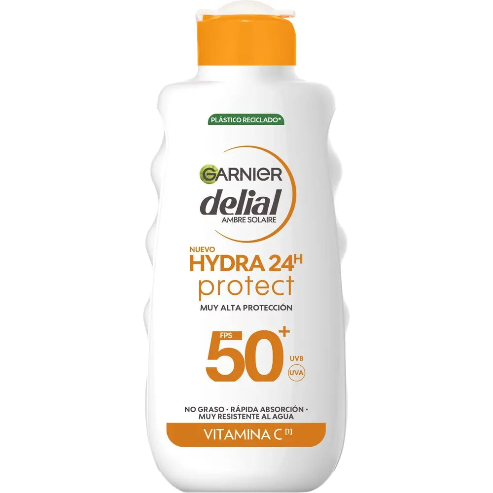Garnier Delial Hydra Leite Protetor Solar Spf50, 175 ml