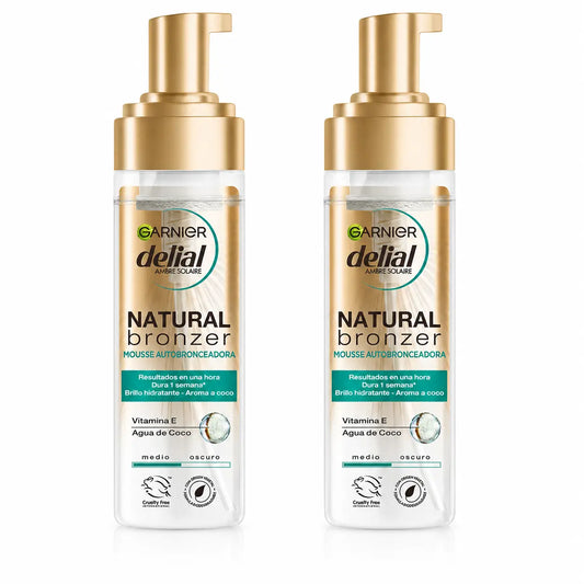 Garnier Delial Mousse Autobronzeadora com Água de Coco Hidratante 200ml , embalagem 2