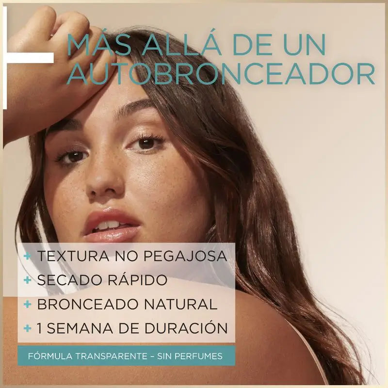 Garnier Delial Natural Bronzer Névoa Autobronzeadora com Óleo de Alperce para Corpo e Rosto, 150 ml