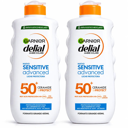 Garnier Delial SPF50+ Leite Solar 400 m, embalagem 2