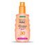 Garnier Delial Spray Solar Invisible Protect Glow SPF 30 com Vitamina E e Extrato de Melancia , 150 Ml