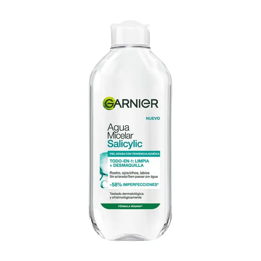 Garnier Produtos de Limpeza do Rosto Água Micelar Anti-Imperfeições Salicílicas , 400 ml