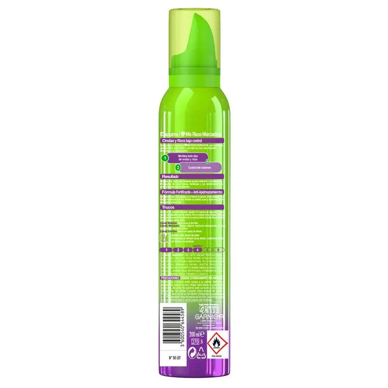 Garnier Fructis Style Garnier Fructis Style Garnier Fructis Style Hydra Curl Foam 200 Ml