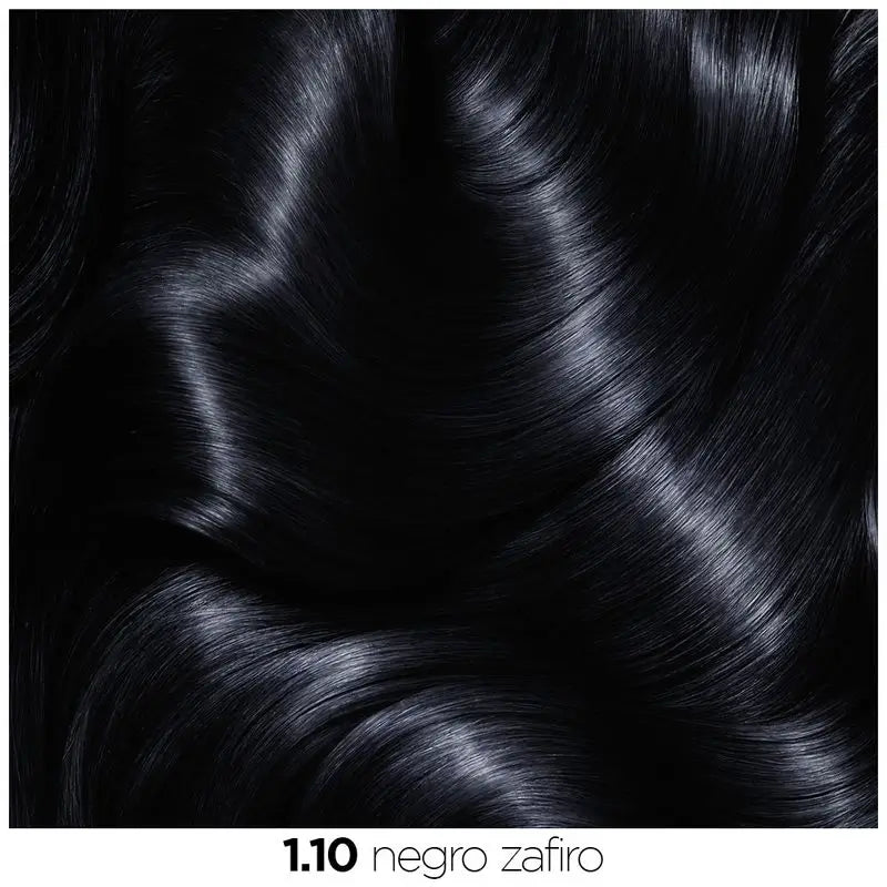 Garnier Olia Coloração Permanente sem amoníaco: sapphire black 1.1, óleos florais de origem natural, aroma agradável