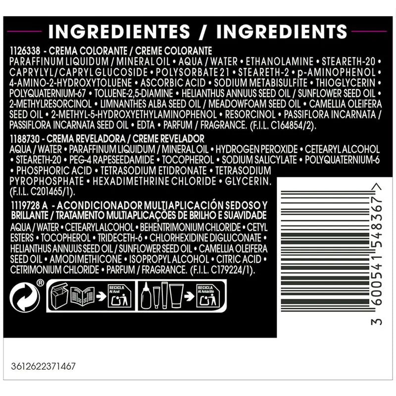 Garnier Olia Coloração Permanente sem amoníaco: louro dourado 7.3, óleos florais, aroma agradável