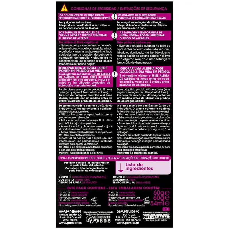 Garnier Olia Coloração Permanente sem amoníaco: louro dourado muito claro 9.3, óleos florais, aroma agradável