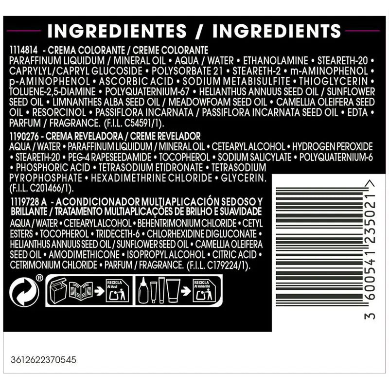 Garnier Olia Coloração Permanente sem amoníaco: louro 7.0, óleos florais, aroma agradável