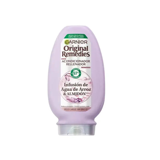 Garnier Original Remedies Água de Arroz e Amido Condicionador, 250 ml