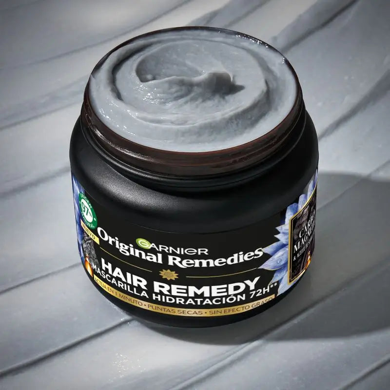 Garnier Original Remedies Garnier Original Remedies Máscara Hidratante de Carvão Vegetal Magnético Remédio para o Cabelo