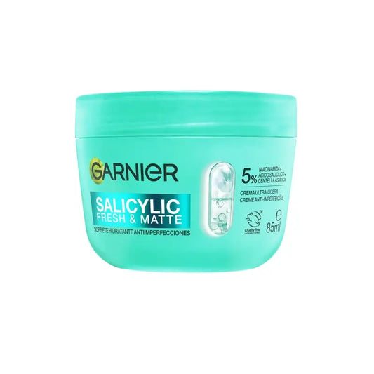 Garnier Pure Active Salicylic Fresh & Matte Sorbet Hidratante Anti-Imperfeições, 85 ml