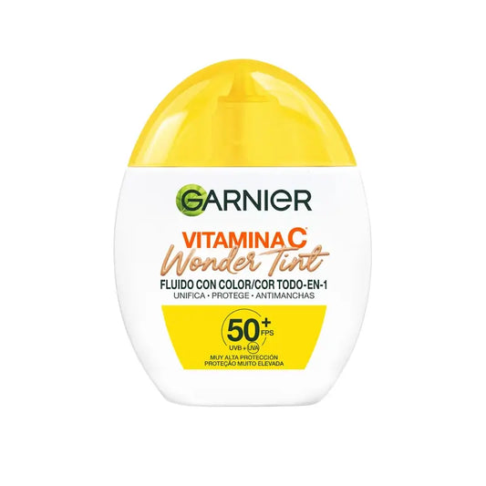 Garnier Proteção Diária Uv Vitamina C Matiz Maravilhosa Spf50+, Tom Médio , 40 ml