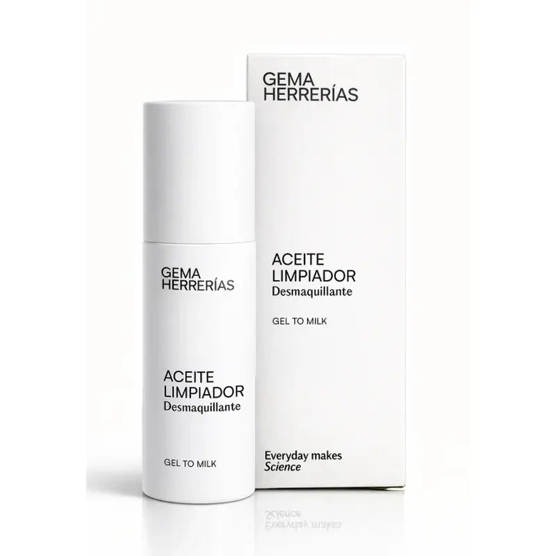 Gema Herrerías Gel ao Leite Óleo de Limpeza e Desmaquilhante ,150 ml